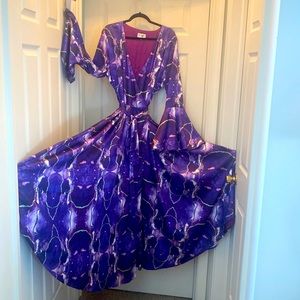 SJ Wrap Dress, XL, New w/o tags. Smoke free environment and no pets.